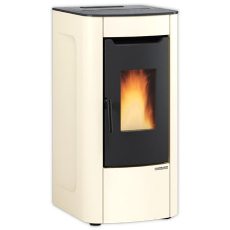 Extraflame beluefteter Pelletofen SABRY 5.0 EVO Elfenbein | Klimaworld.com