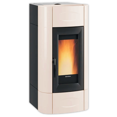 Extraflame belüfteter Pelletofen ISIDORA IDRO H23 5.0 Elfenbein | Klimaworld.com