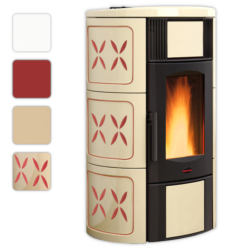 Extraflame belüfteter Pelletofen ISIDE IDRO 5.0 Farbwahl | Klimaworld.com