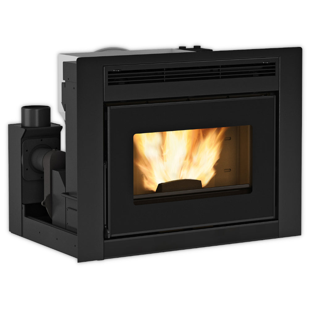 Extraflame wasserführender Pellet-Kamineinsatz COMFORT IDRO L80.16 | Klimaworld.com