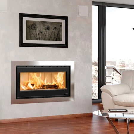 La Nordica Kamineinsatz INSERTO 100 WIDE.16 Ambientebild | Klimaworld.com