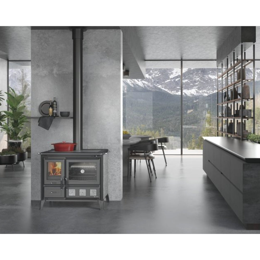 La Nordica Holzherd GARDENIA XXL PETRA Ambientebild | Klimaworld.com