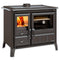 La Nordica Holzherd | GARDENIA XXL STEEL | 10,5 kW | Anthrazit-Schwarz