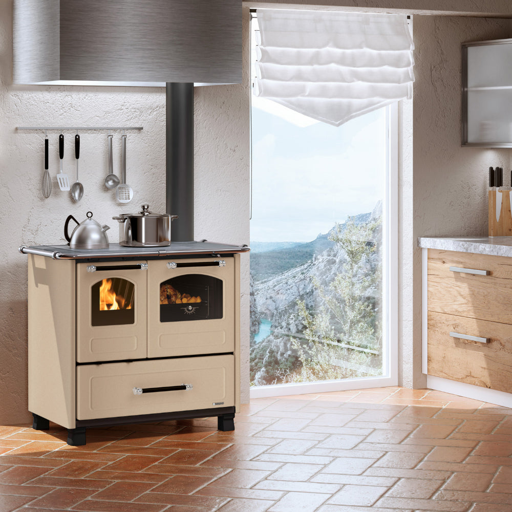 La Nordica Holzherd FAMILY 4,5 Ambientebild | Klimaworld.com