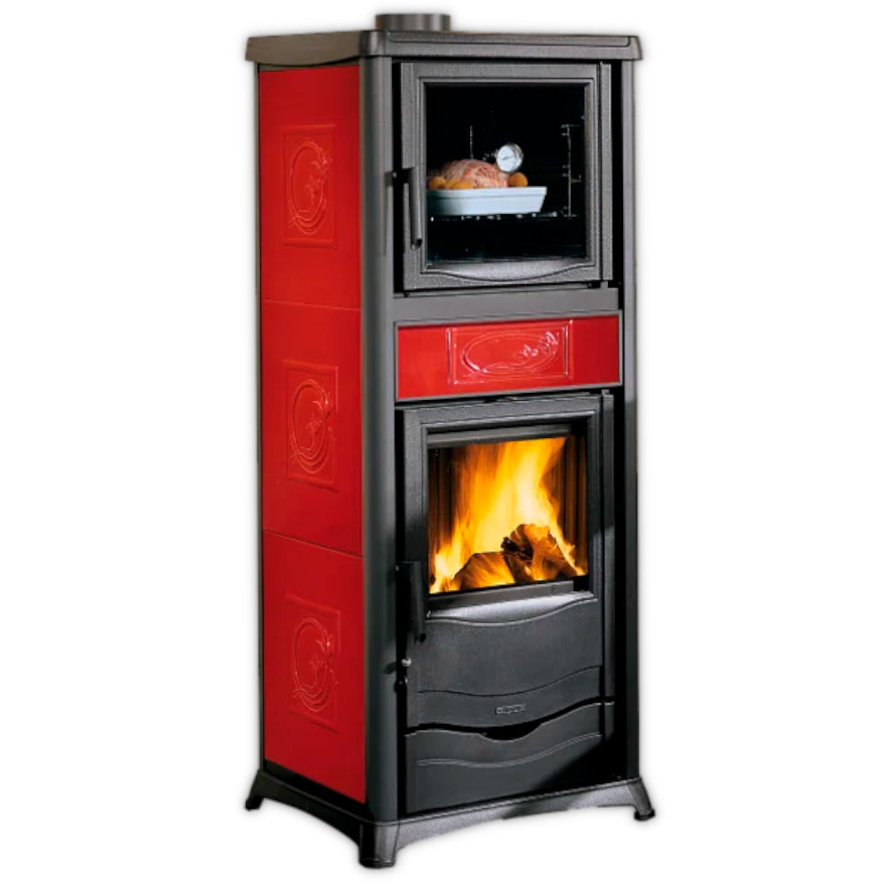 La Nordica Kaminofen Holzofen ROSSELLA PLUS FORNO 5.0 CERAMICA | Klimaworld.com