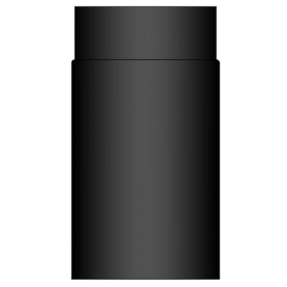 TermaTech | Rauchrohr | Ø 150 | 250 mm | Schwarz emailliert