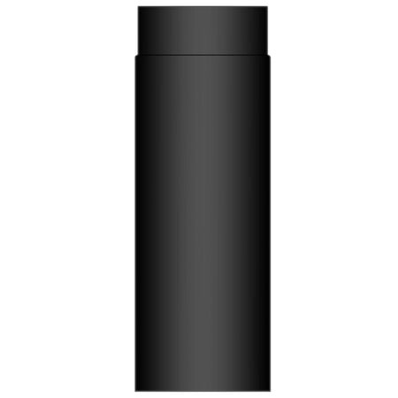 TermaTech | Rauchrohr | Ø 150 | 330 mm | Schwarz emailliert