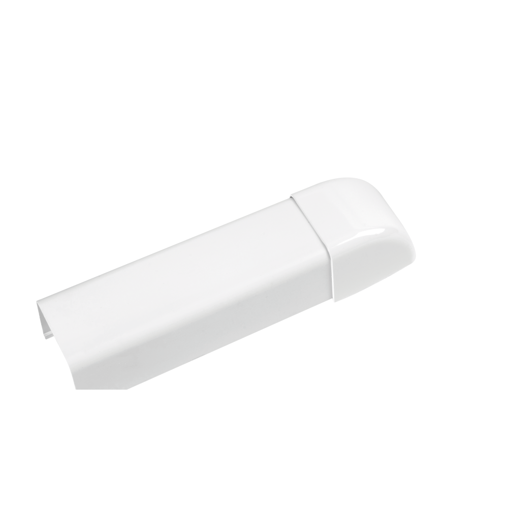 Kanalendkappe für Installationskanal | Canalsplit 08 | reinweiß | www.klimaworld.com