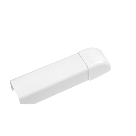 Kanalendkappe für Installationskanal | Canalsplit 08 | reinweiß | www.klimaworld.com