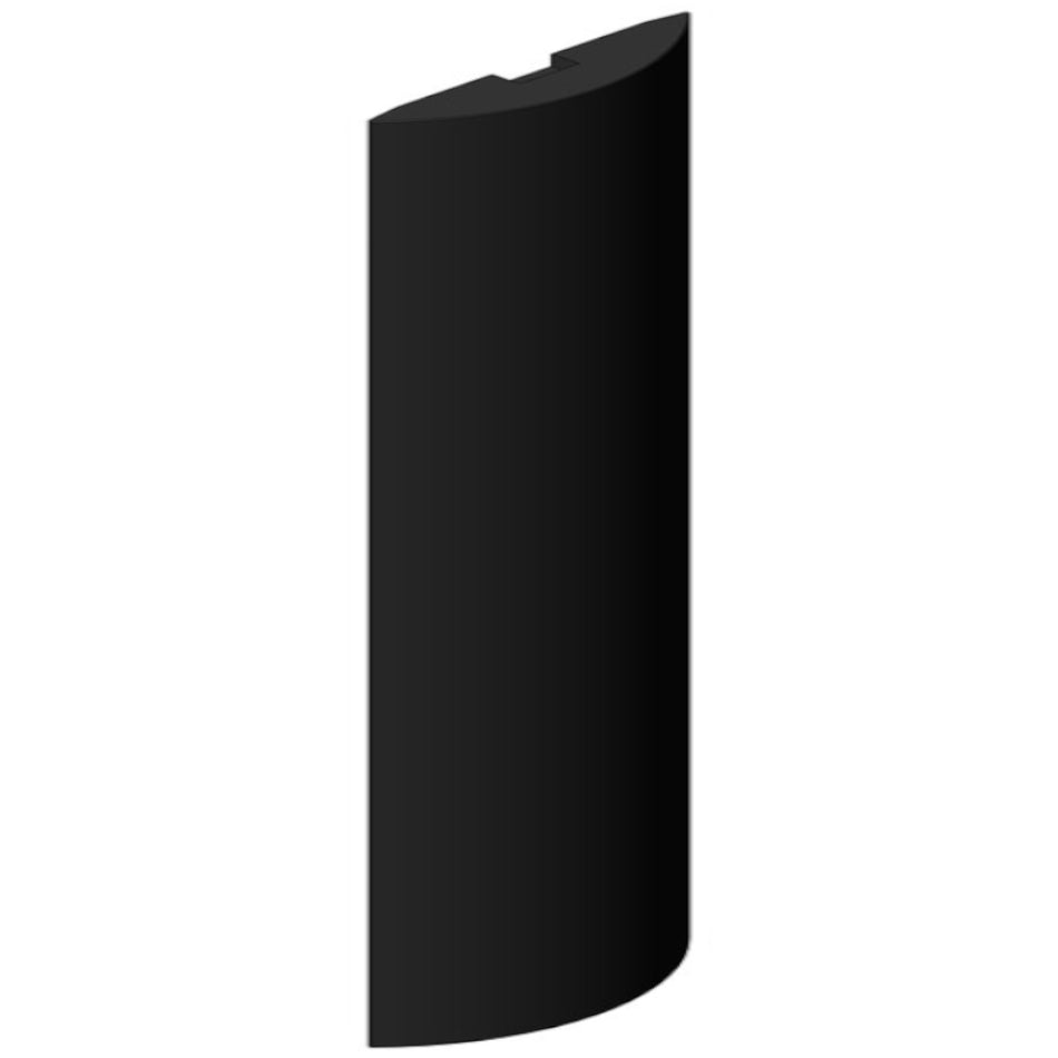 TermaTech | Specksteinseite für Kaminöfen TT21RS/TT22HS | Schwarz