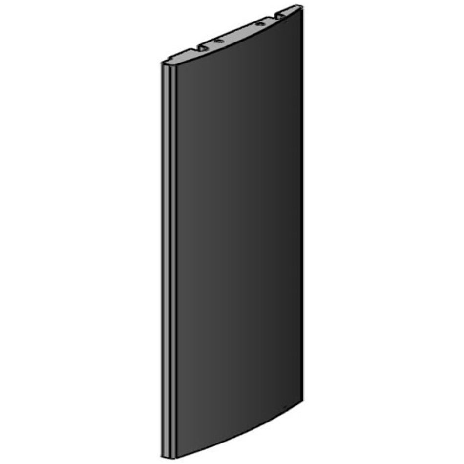 TermaTech | Specksteinseite für Kaminofen TT30S | Grau
