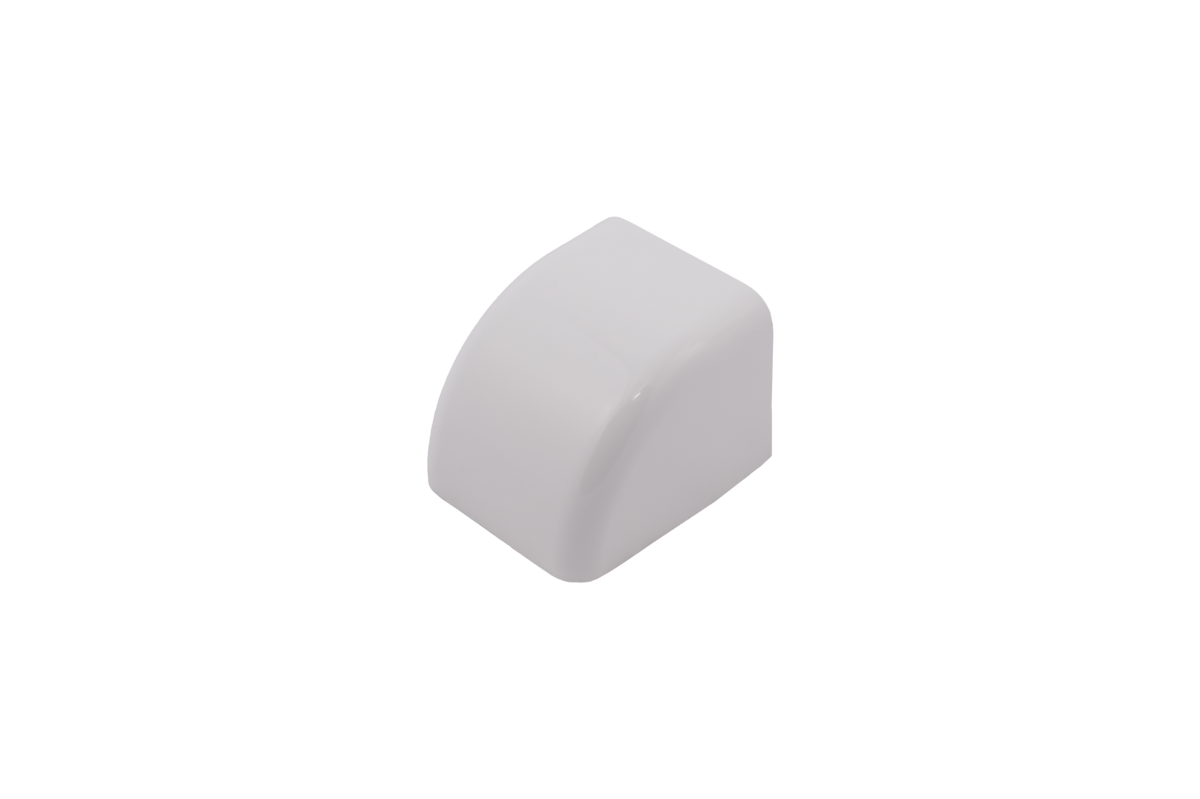 Endkappe| für Installationskanal | Canalsplit 12 | reinweiß | www.klimaworld.com