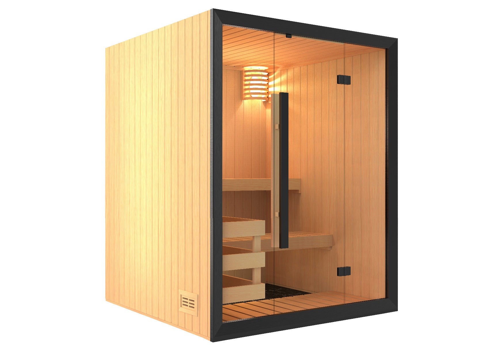 Sentiotec Sauna Set Onni mit Saunaofen Home FIN und Steuerung Pro B2 | klimaworld.com