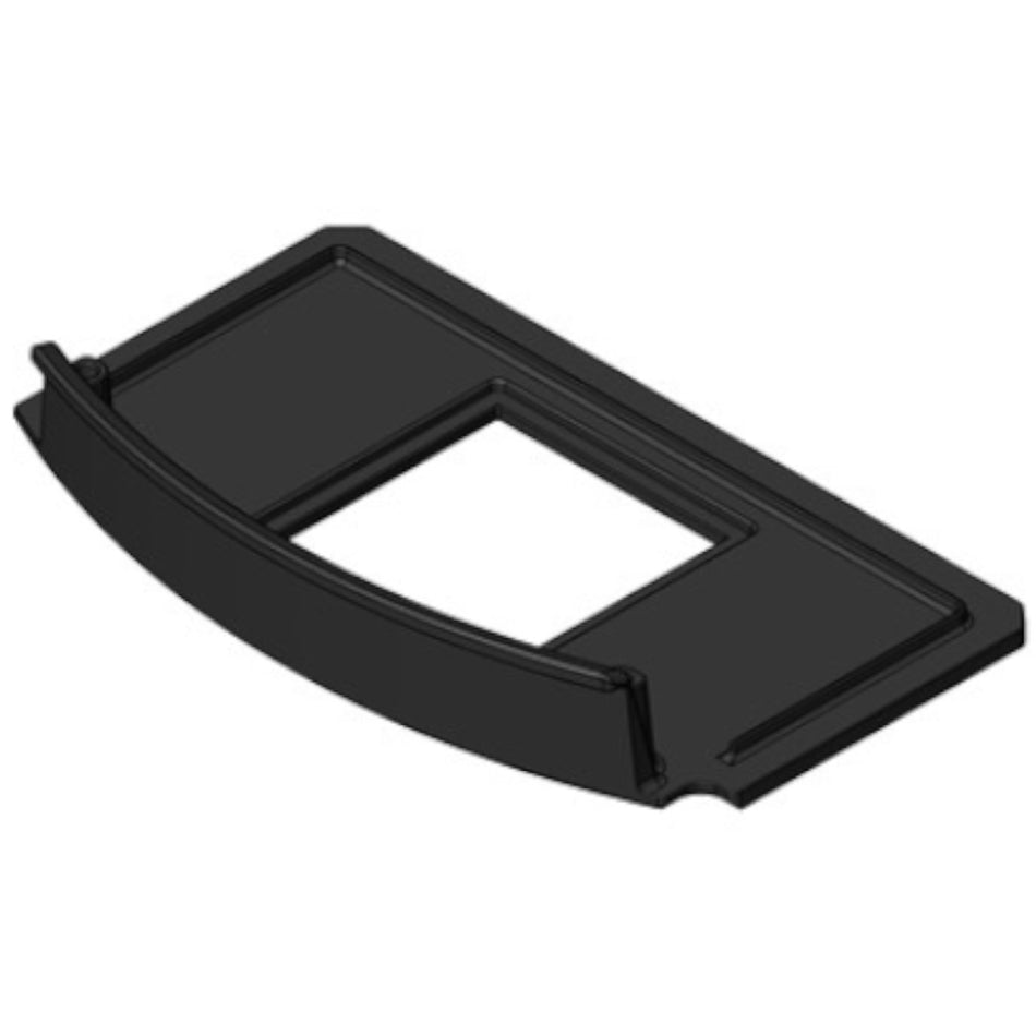 TermaTech | Gussboden ohne Rost für Kaminofen TT80 | Schwarz