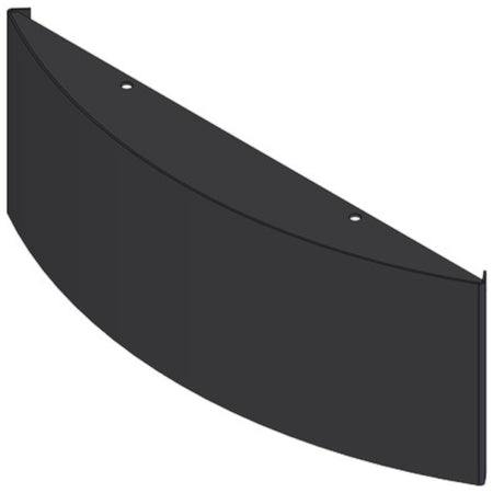 TermaTech | Stahl-Frontblende für Kaminöfen TT80/TT80S | Schwarz