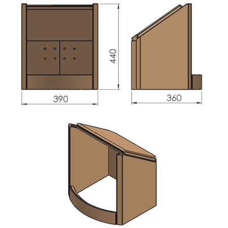 TermaTech | Vermiculite-Set komplett für Kaminofen TT10