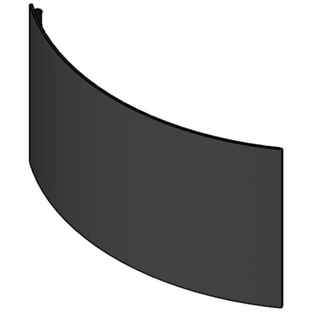 TermaTech | Holzfachtür für Kaminöfen TT22H/TT22HS | Schwarz