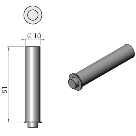 TermaTech | Holzfachtür-Magnet für Kaminöfen TT22H/TT22HS/TT30/TT60
