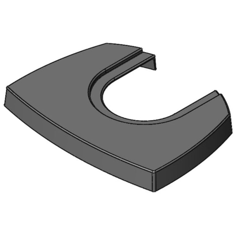 TermaTech | Guss-Topplatte für Kaminöfen TT30/TT30G | Grau