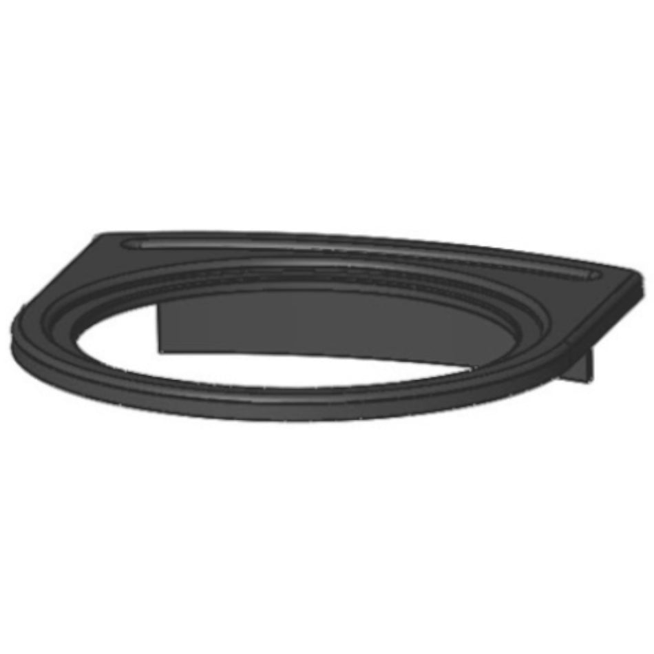 TermaTech | Guss-Toprost für Kaminofen TT30 | Grau