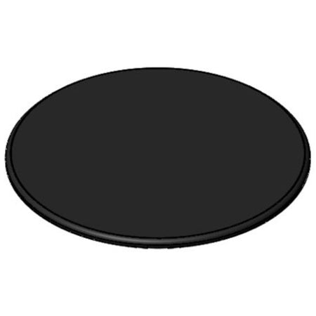 TermaTech | Warmhalteplatte für Kaminöfen TT21R/TT23/TT30 | Schwarz