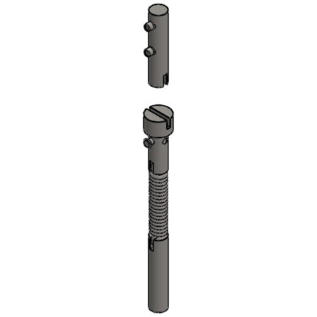 TermaTech | Scharnierset mit B1 Feder für Kaminöfen TT20/TT21/TT22/TT23