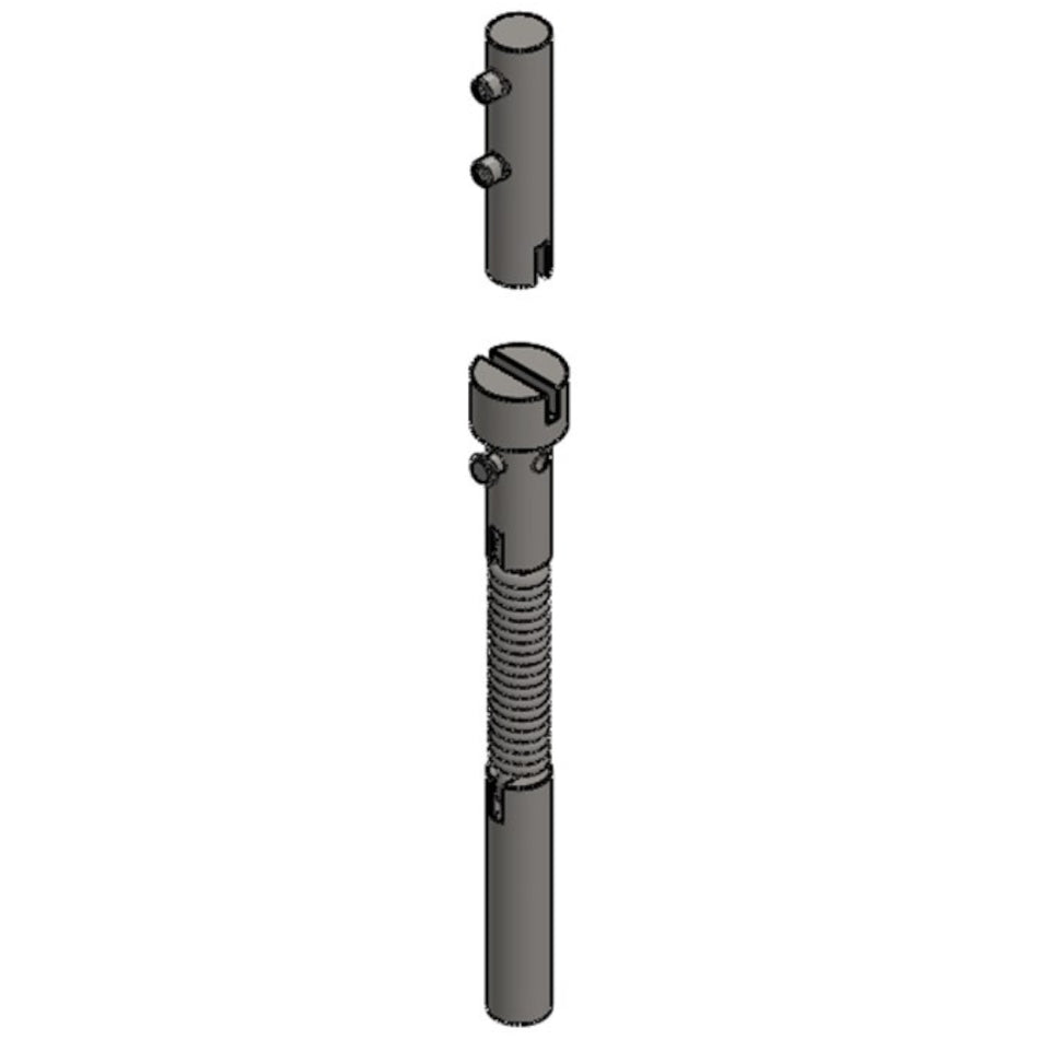 TermaTech | Scharnierset mit B1 Feder für Kaminöfen TT20/TT21/TT22/TT23