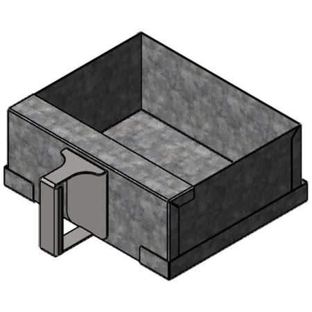 TermaTech | Ascheschublade für Kaminöfen TT20/TT21/TT23