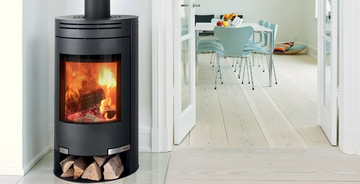 Kaminofen | Aduro 1.2 | Stahl | kleines Holzfach | 6kW