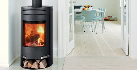 Kaminofen | Aduro 1.2 | Stahl | kleines Holzfach | 6kW