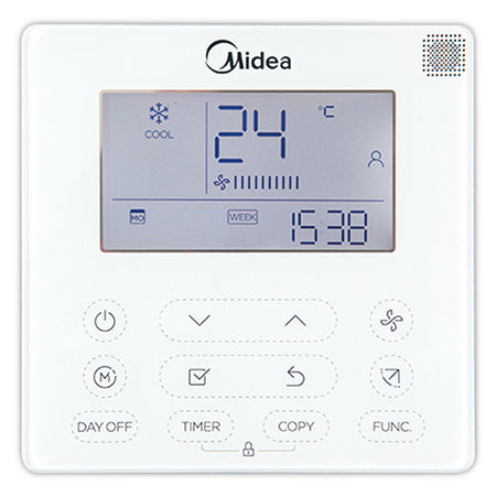 MIDEA | Kabelfernbedienung für Multisplitanlagen | KJR-120X/TFBG-E