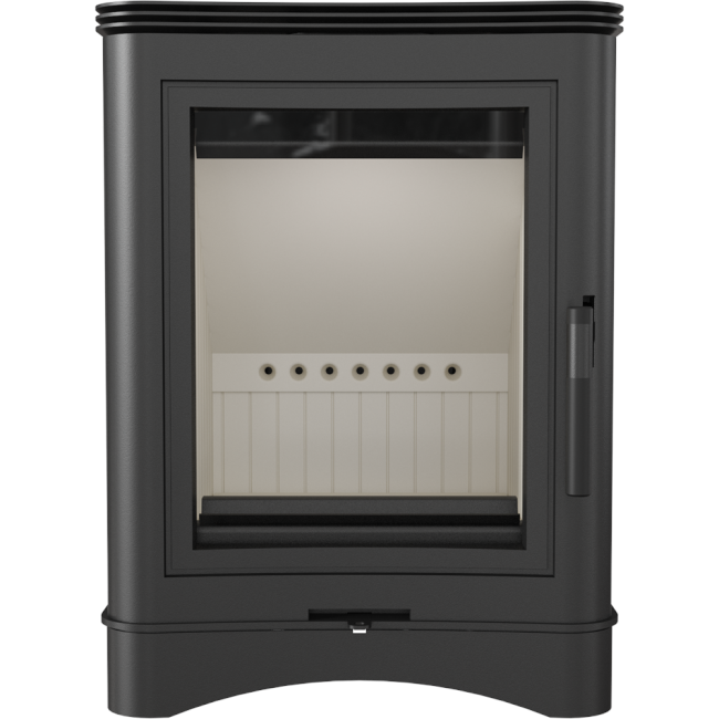 Kratki Kaminöfen Koza K5 S | gerade Scheibe | 7 kW | KOZA/K5/S