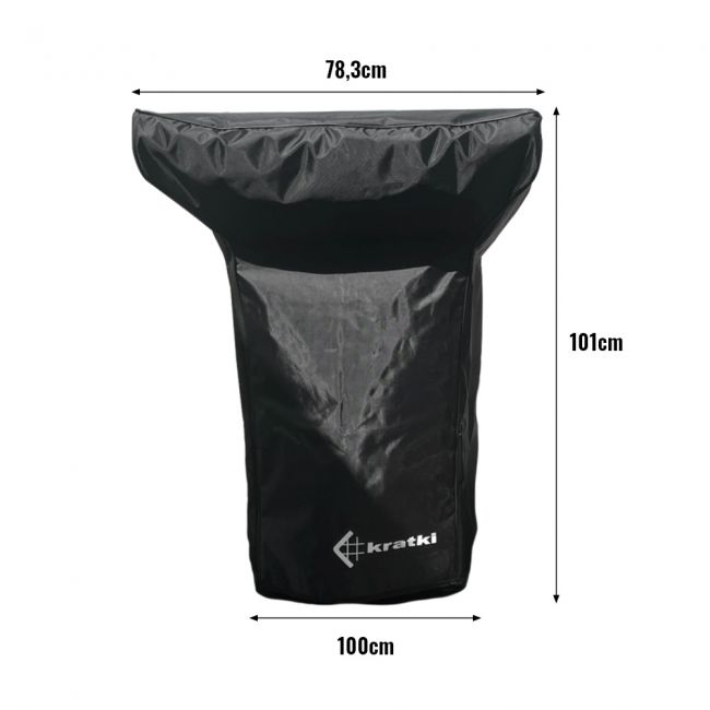 Abmaße - Schutzhülle / Abdeckung - POKROWIEC/QUADRUM/BBQ/V/LOGO