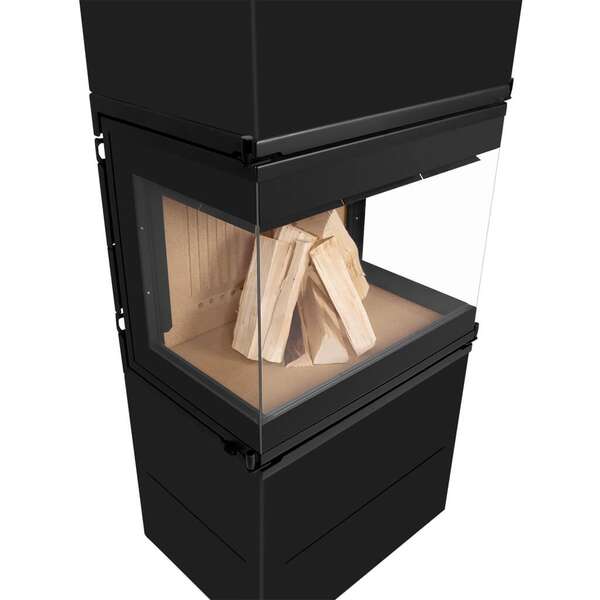 Holz im Kamin Drago 