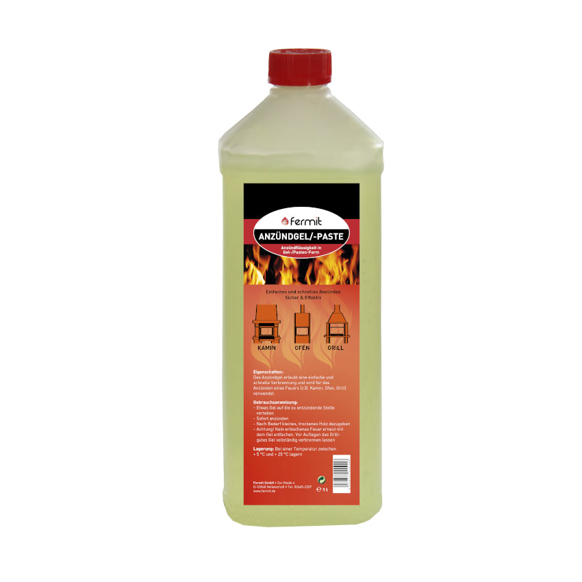 Fermit Anzündgel | 1l Flasche