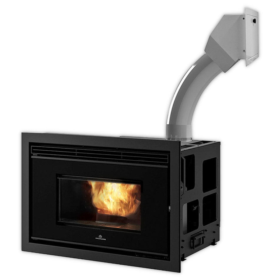 Edilkamin Kamineinsatz PELLKAMIN EVO 8 mit Einfüllrutsche | Klimaworld.com