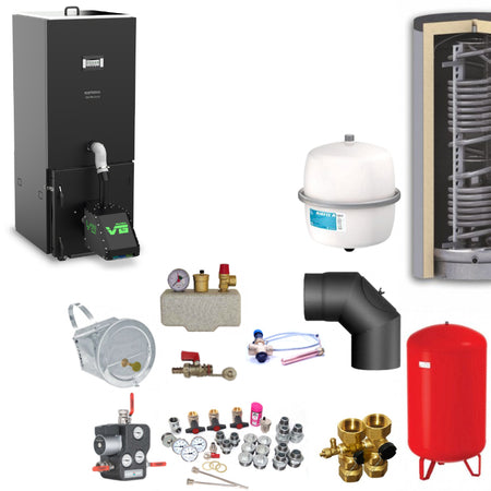 Kostrzewa Pelletkessel | Mini Bio Luxury 21 kW | Komplettset 4