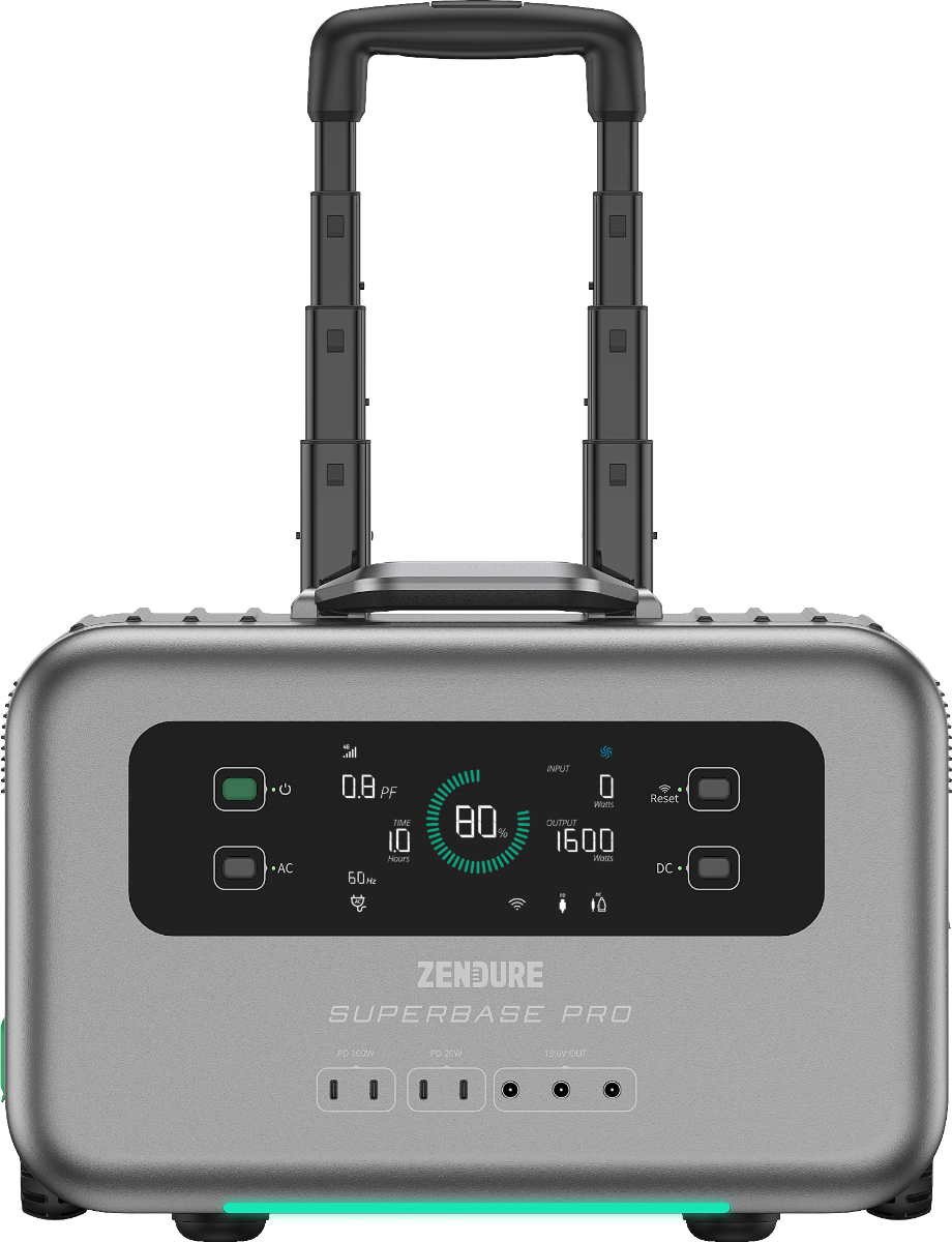 Zendure Powerstation SuperBase Pro 1500 | Griff2 | klimaworld.com