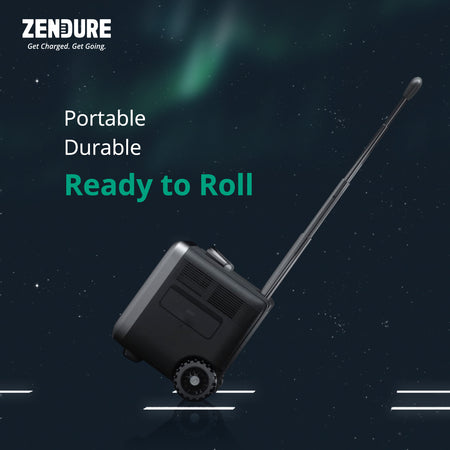 Zendure Powerstation SuperBase Pro 1500 | Rollen | klimaworld.com
