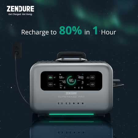 Zendure Powerstation SuperBase Pro 1500 | Laden | klimaworld.com