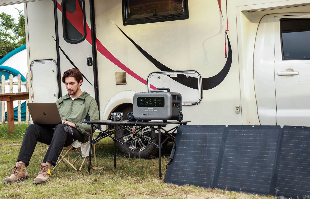 Zendure Powerstation SuperBase Pro 1500 | Camping3 | klimaworld.com