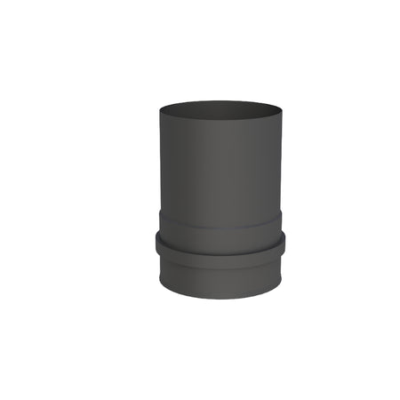 Jeremias | Kesselanschluss | mit Muffe | schwarz | Ø 80mm