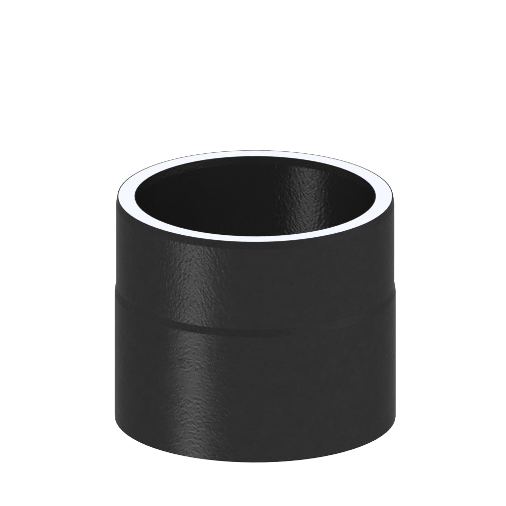 Jeremias Ofenrohr Längenelement 150mm | Schwarz
