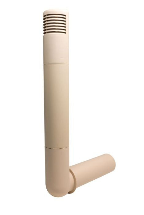 Vilpe Kaminzuluft Ross-Lüftungsrohr Ø125/135 beige