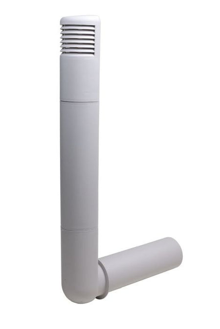 Vilpe Kaminzuluft Ross-Lüftungsrohr Ø125/135 hellgrau