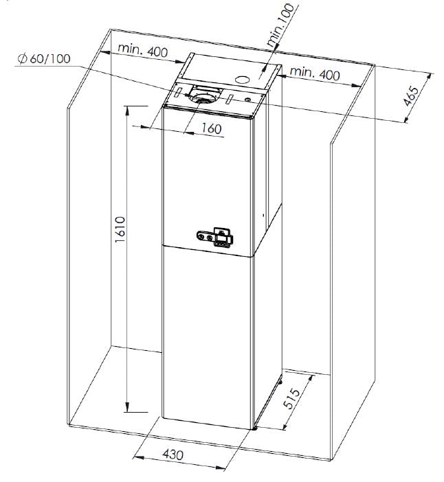Masse Therm 35 KDZ mit integriertem 80 Liter Speicher
