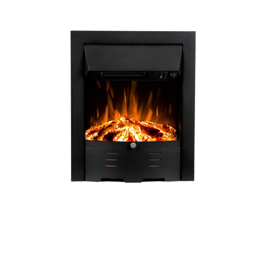 Aflamo Dexter Elektrokamin/Kamineinsatz | schwarz