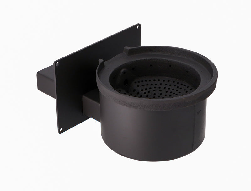 Brenntopf mit Untergestell | ThermoFlux | Pelling 50 | von hinten | Klimaworld.com