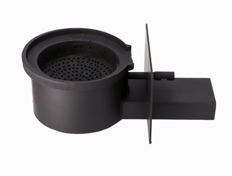 Brenntopf mit Untergestell | ThermoFlux | Pelling 50 | Von der Seite | Klimaworld.com