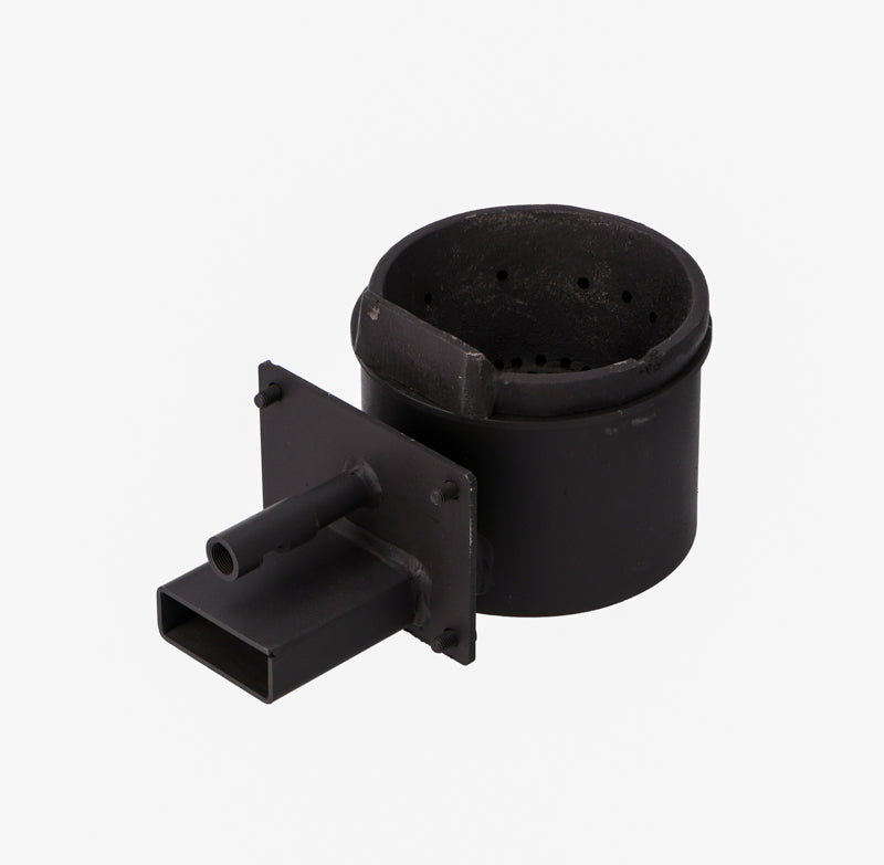 Brenntopf mit Untergestell | ThermoFlux | Interio 20 von der Seite |  klimaworld.com